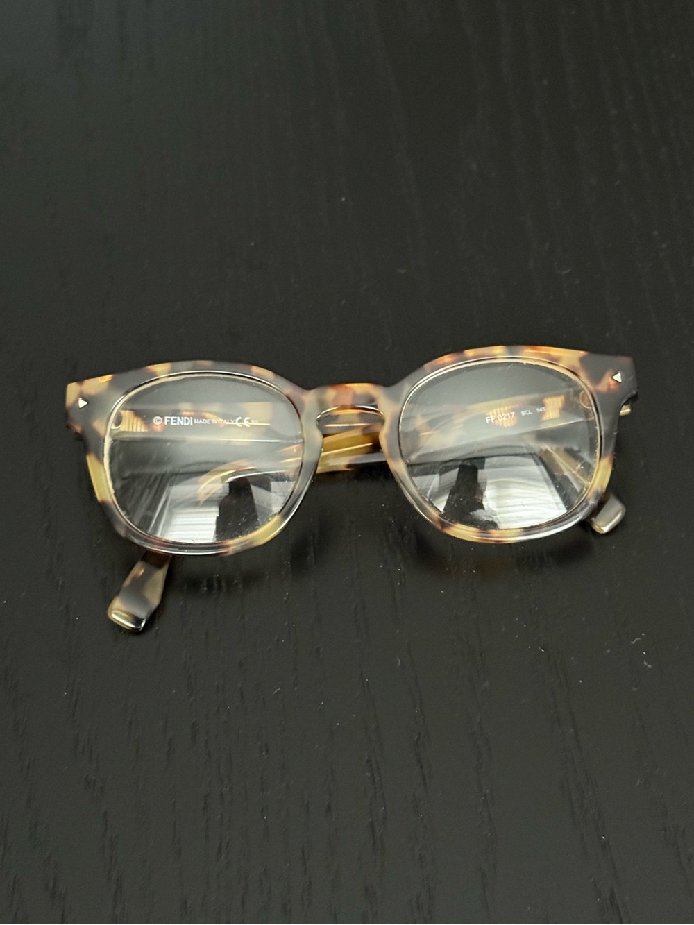 Fendi FF0217 Tortoise Shell Prescription Glasses